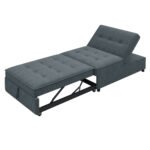 4 in 1 sofa bed multifunctional folding Ottoman bed with storage bag and USB port - Image 11