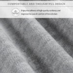 U_STYLE Convertible Soft Cushion Sofa Pull Bed for Two People - Image 22