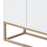 TREXM Modern Sideboard Elegant Buffet with Large Storage Space, White - Image 13