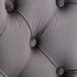 Thick gold rotating velvet bar stool with adjustable seat height and backrest (Set of 2) - Image 12