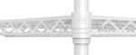 6 Tier Wire Shelving Unit  Height Adjustable with Wheels (6000 LBS NSF) White - Image 13