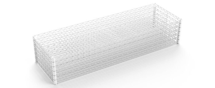 6 Tier Wire Shelving Unit  Height Adjustable with Wheels (6000 LBS NSF) White - Image 10