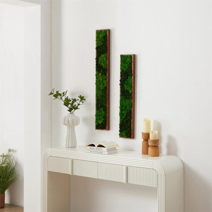 Rectangular Mixed Moss Wall Art, (only the Medium) - Image 3