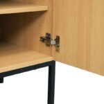 Coffee Bar Cabinet Buffet Sideboard with Doors and Shelves - Image 7