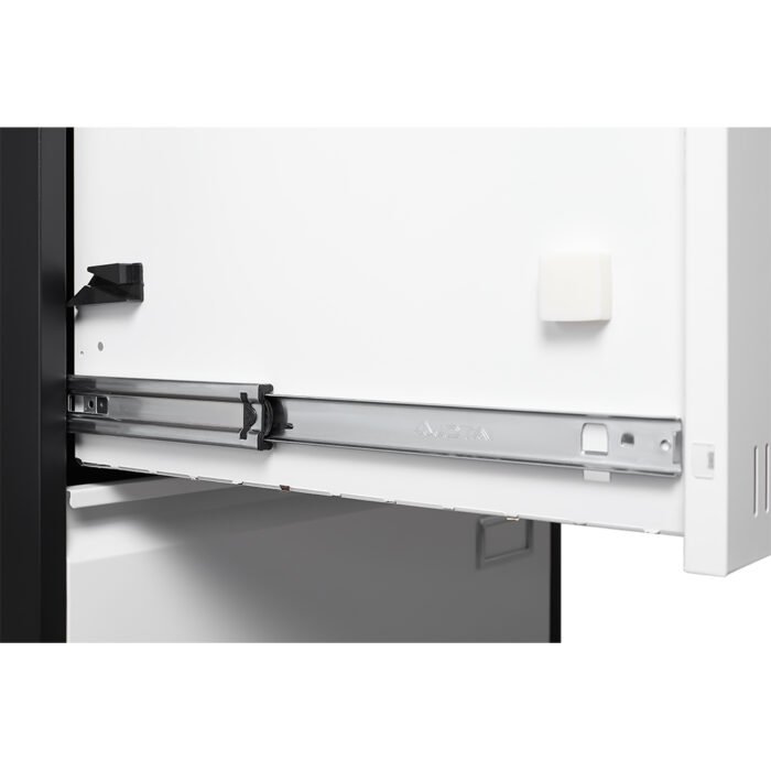 2 Drawer Metal Lateral File Cabinet with Lock Office Vertical Files - Image 13