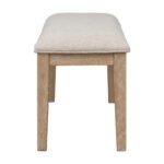 TREXM Classic and Traditional Style 6 Piece Dining Set (Natural Wood Wash） - Image 25