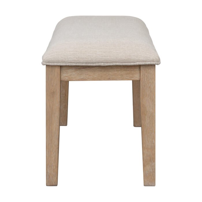 TREXM Classic and Traditional Style 6 Piece Dining Set (Natural Wood Wash） - Image 25