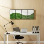 WaveMoss Metal Wall Art 4pcs Set - Image 4