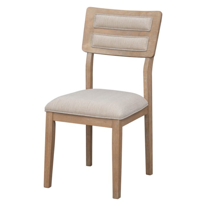 TREXM Classic and Traditional Style 6 Piece Dining Set (Natural Wood Wash） - Image 18