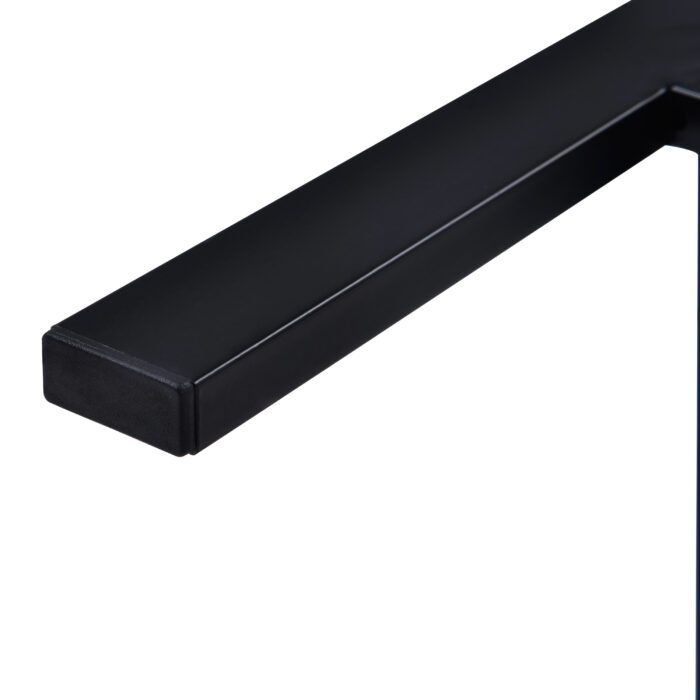 TOPMAX Counter Height Extra Long Dining Table Set with 3 Stools, Brown - Image 23