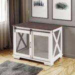 Farm kennel Flat noodles furniture with sliding barn door