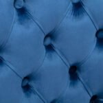 Tufted Solid Wood Contemporary Velvet Upholstered Dining Chairs (2-Pcs Set)  Blue - Image 12