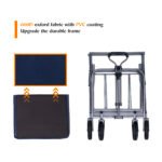 Outdoor Garden Multipurpose Micro Collapsible Beach Trolley Cart - Image 3