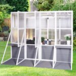Heavy Duty Wooden Greenhouse  for Outside Winter - Image 2