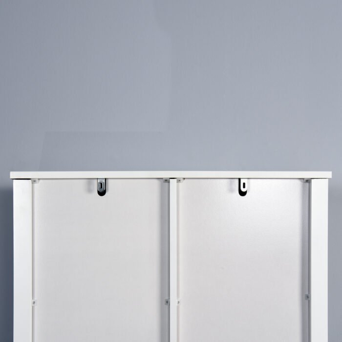 Over the Toilet Storage Cabinet with Adjustable Shelves and A Barn Door - Image 8
