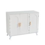 Sideboard Buffet cabinet with 3 doors and removable shelves for living room and dining room - Image 6