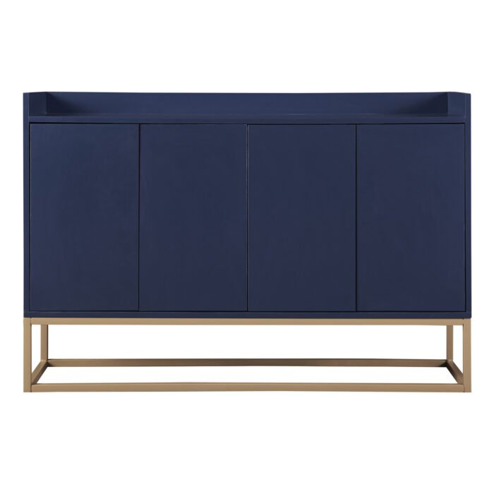 TREXM Modern Sideboard Elegant Buffet Cabinet with Large Storage (Navy) - Image 18
