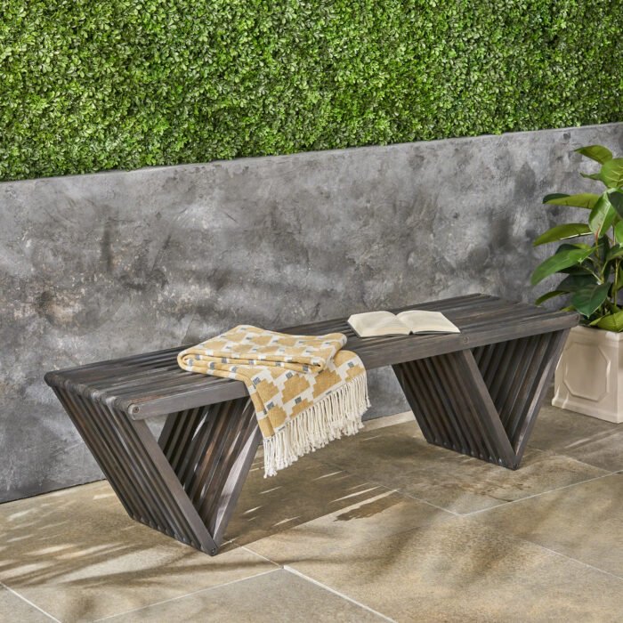 Metropol Wooden Bench - Image 5