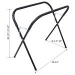 Heavy duty folding workbench, bumper, mudguard, door, hood  (750 pound capacity) - Image 2