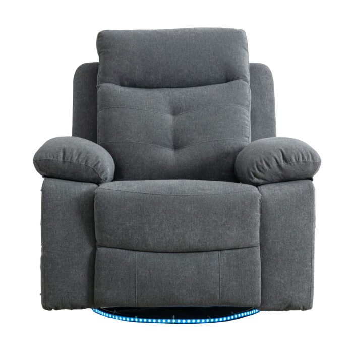 270 degree rotating electric recliner with speaker, LED light and USB+C charging port - Image 2