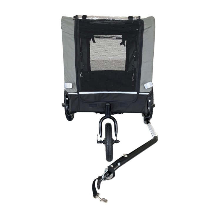 Outdoor Heavy Duty Foldable Utility Pet Stroller Dog Carriers Bicycle Trailer - Image 10