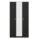 3 Door Wardrobe with Mirror and Hanging Rod and 3 Fixed Shelves - Image 6