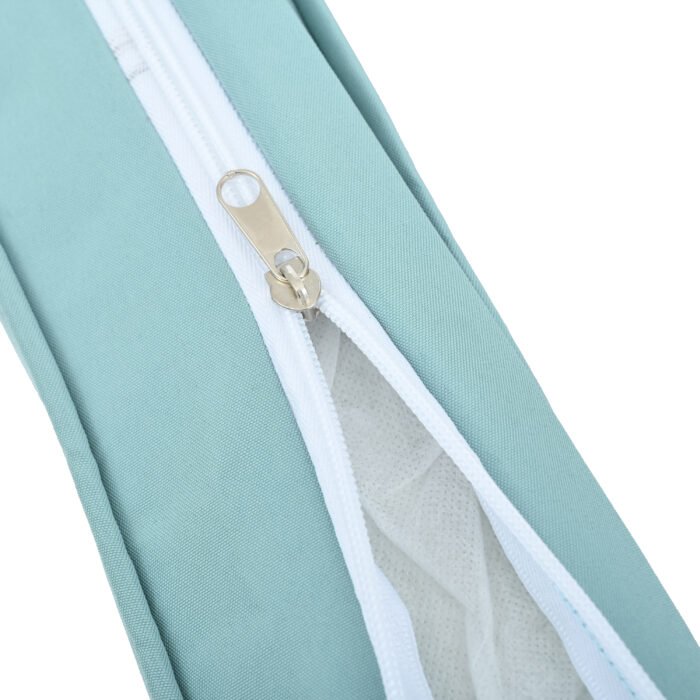 Patio Seasonal Outdoor Wicker Furniture Set with Black Metal Table - Image 22