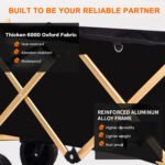 Heavy Duty Folding Wagon Cart for Sand with Big Wheels - Image 7