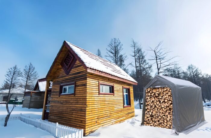 7×8 FT Gazebo Portable Storage Shelter Shed with 2 Roll up Zipper Doors and Vents Carport, Gray - Image 5