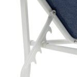 3-piece outdoor lounge chair set with 5 adjustable backrests and sturdy steel frame - Image 6