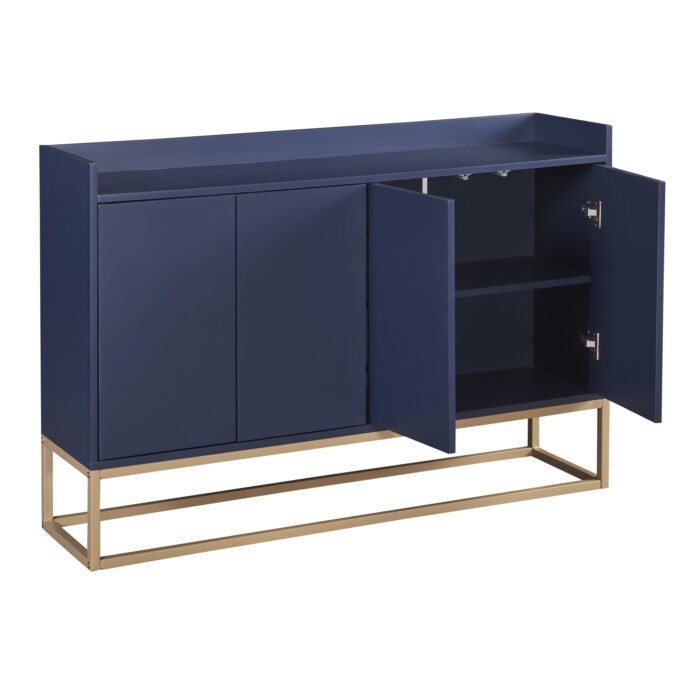 TREXM Modern Sideboard Elegant Buffet Cabinet with Large Storage (Navy) - Image 12