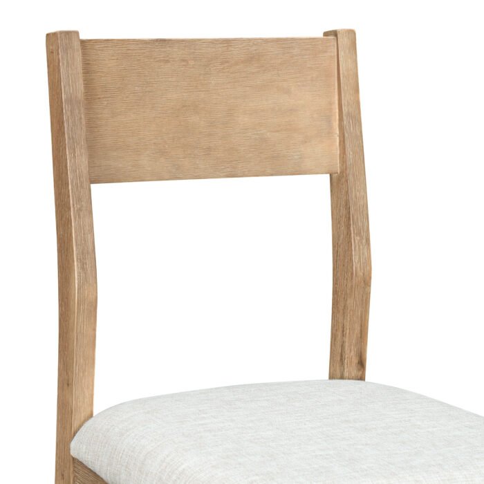 TOPMAX farmhouse countertop height 5-piece rectangular dining table set with 4 chairs - Image 12