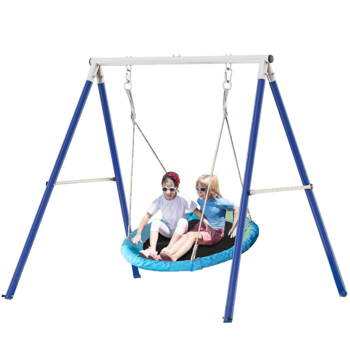 Metal Saucer Swing Stand With for Outdoor Playground - Image 6