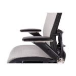 Ergonomic Mesh High Back Office Chair with Adjustable Headrest and Flip Up Arms - Image 4