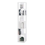 6-layer rotating acrylic board simple multi-functional bookshelf - Image 9
