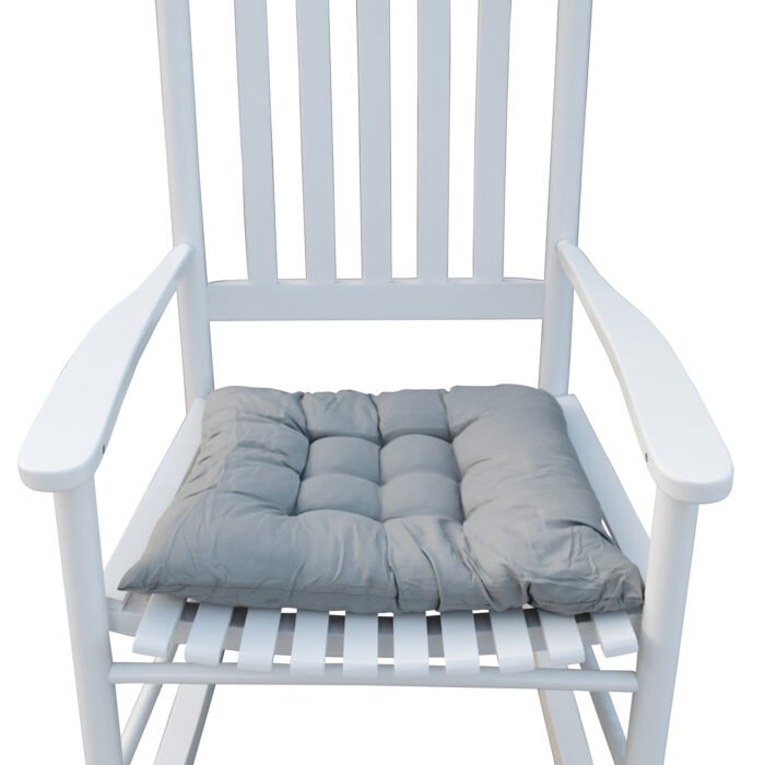 Wooden porch rocker chair White - Image 8