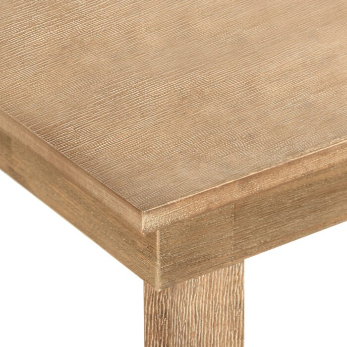 TOPMAX farmhouse countertop height 5-piece rectangular dining table set with 4 chairs - Image 9