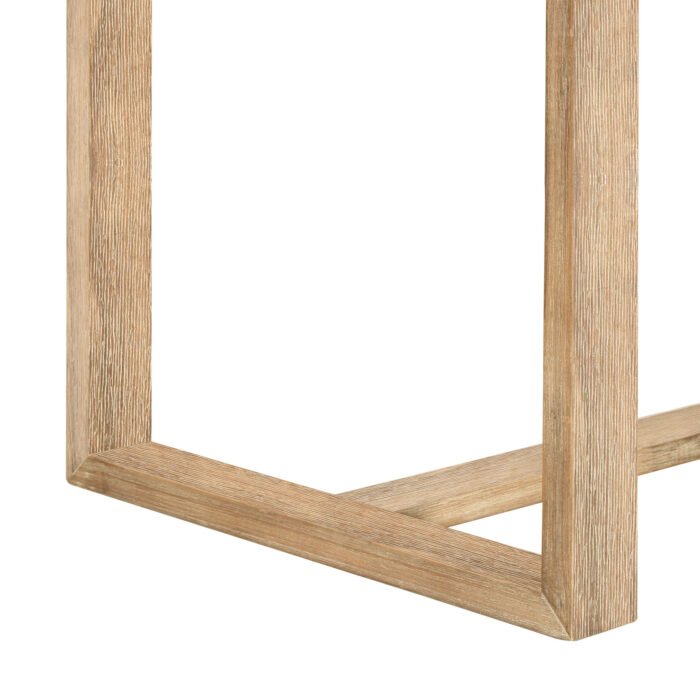 TOPMAX farmhouse countertop height 5-piece rectangular dining table set with 4 chairs - Image 8