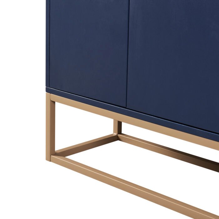 TREXM Modern Sideboard Elegant Buffet Cabinet with Large Storage (Navy) - Image 15