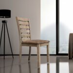 Farmhouse Rustic Look Dining Chairs (Set of 2)