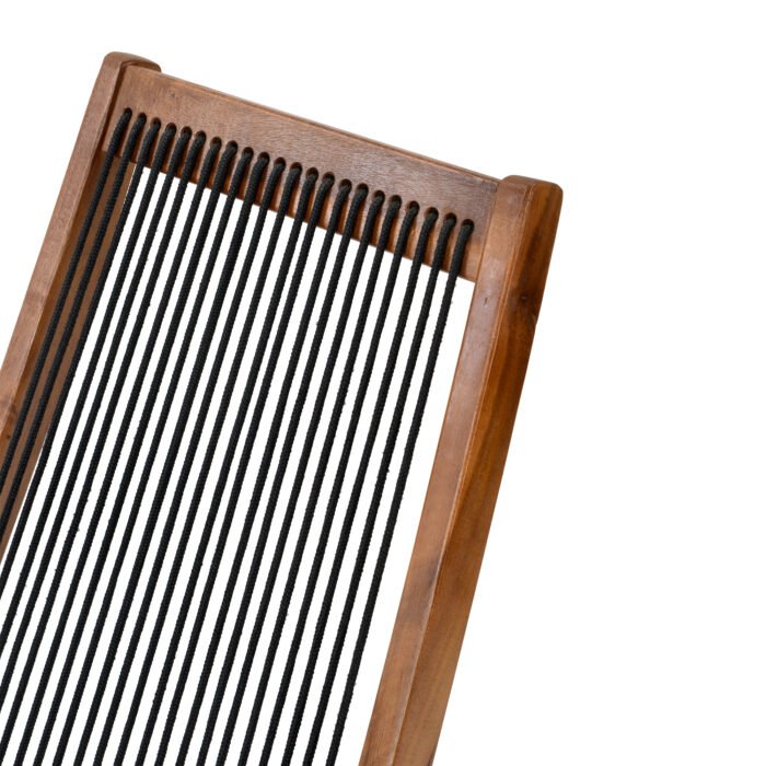 Folding Roping Woodem Chair - Image 8