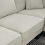 Modern U Shape Sectional Sofa 7 Seat Fabric Sectional Sofa Set - Image 13
