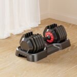 Adjustable dumbbell set for male and female with 10 in 1 dumbbell (10 gears/55 pounds) - Image 2