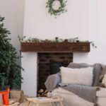 48" Rustic Wooden Fireplace Mantel Wall-Mounted for Home Decor - Image 3