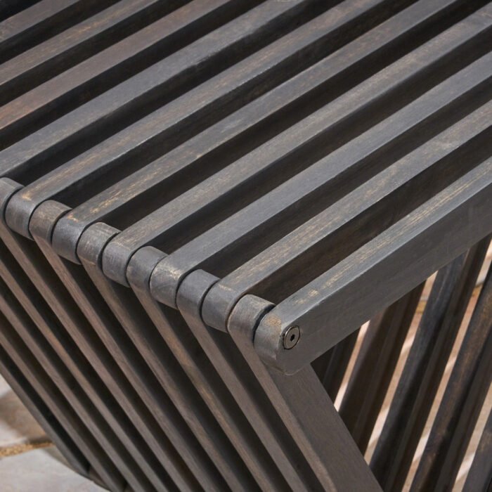 Metropol Wooden Bench - Image 3