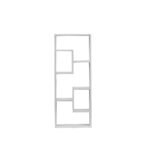 Freestanding Wooden Open Bookcase with 5 Cubes and 2 keyhole hangers - Image 9