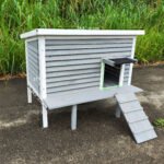 Outdoor Breathable Cat or Dog House Shelter with Escape Door - Image 2