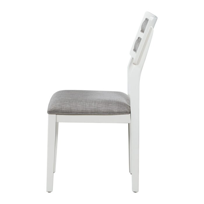 TREXM Traditional Style 6 Pieces Dining Set with 4 Upholstered Chairs and Bench - Image 13