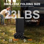 Heavy Duty Folding Wagon Cart for Sand with Big Wheels - Image 6