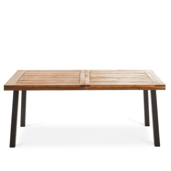 Della Wooden Dining Table - Image 5